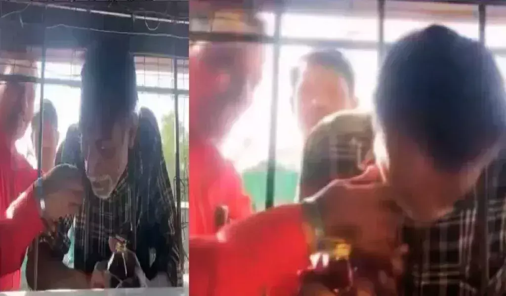 New Delhi: ग्रिल से सिर निकालने में छूटे पसीने, हाथ से नहीं छूटा पौआ New Delhi: ग्रिल से सिर निकालने में छूटे पसीने, हाथ से नहीं छूटा पौआ