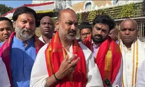 TTD से तेलंगाना में मंदिरों का विकास करने को कहें: केंद्रीय मंत्री बंदी संजय