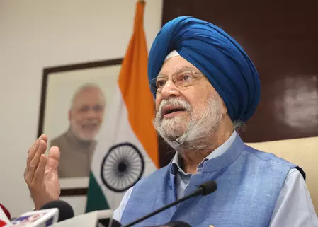 भारत के रूस से कच्चे तेल की खरीद से वैश्विक ऊर्जा कीमतों को स्थिर स्तर पर लाने में मिली मदद : हरदीप पुरी भारत के रूस से कच्चे तेल की खरीद से वैश्विक ऊर्जा कीमतों को स्थिर स्तर पर लाने में मिली मदद : हरदीप पुरी