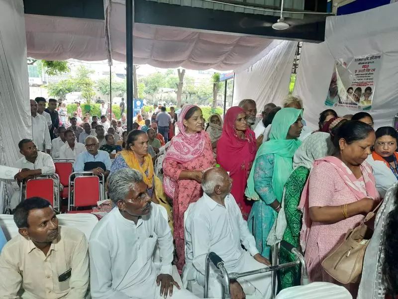 Haryana में दृष्टि दोष को दूर करने के लिए निःशुल्क नेत्र जांच अभियान का लक्ष्य Haryana में दृष्टि दोष को दूर करने के लिए निःशुल्क नेत्र जांच अभियान का लक्ष्य