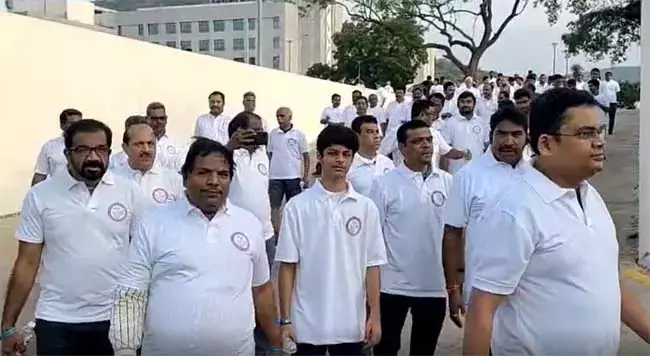Andhra : मंगलागिरी एम्स अस्पताल में 2K दौड़ Andhra : मंगलागिरी एम्स अस्पताल में 2K दौड़