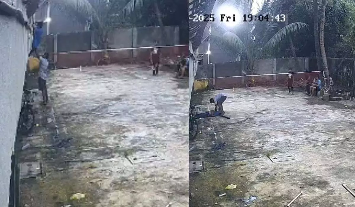 वसई के नायगांव में बैडमिंटन खेलते हुए करंट लगने से किशोर की दर्दनाक मौत वसई के नायगांव में बैडमिंटन खेलते हुए करंट लगने से किशोर की दर्दनाक मौत