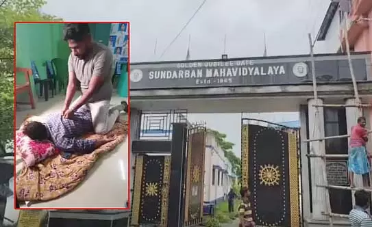 Sundarbans विश्वविद्यालय में यूनियन रूम में मसाज को लेकर फिर विवाद Sundarbans विश्वविद्यालय में यूनियन रूम में मसाज को लेकर फिर विवाद