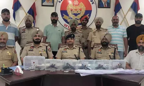 Kapurthala में पुलिस हिरासत से भागने की कोशिश कर रहे गैंगस्टर के पैर में गोली लगी