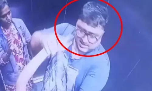 बच्चे की लिफ्ट में पिटाई का मामला, आरोपी पुलिस के हत्थे चढ़ा, कसूर बस इतना था...