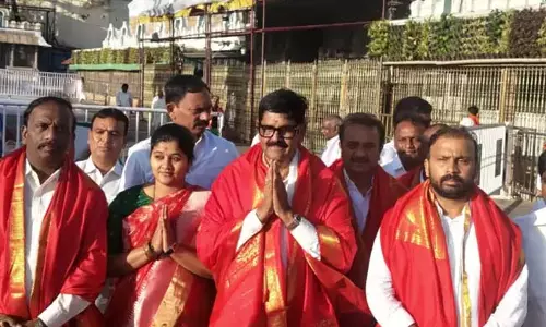 बंदोबस्ती विभाग की सफाई तिरुमाला से शुरू: Minister Anam