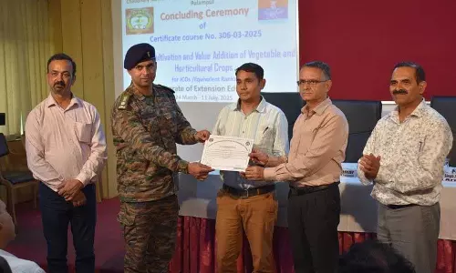 भारतीय वायुसेना कर्मियों ने Palampur में 16 सप्ताह का कृषि प्रशिक्षण पूरा किया