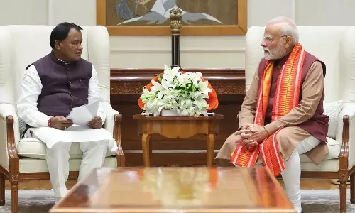 Odisha CM दिल्ली में प्रधानमंत्री से मुलाकात की, विकासात्मक पहलों पर चर्चा की
