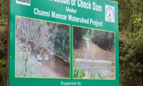 नाबार्ड द्वारा वित्तपोषित चेक डैम ने Udhampur का कायाकल्प किया