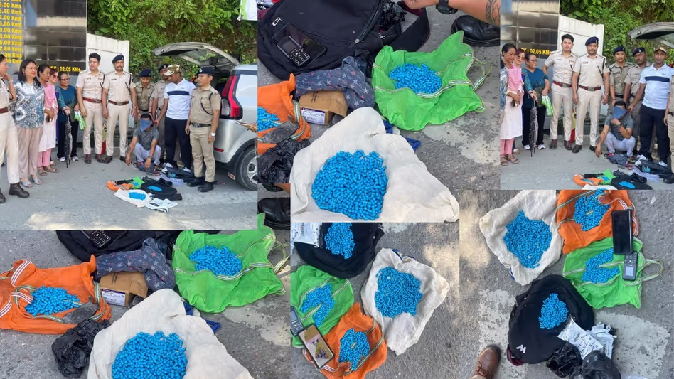 Sikkim : सोरेंग पुलिस ने नशीली दवाओं के व्यापार पर शिकंजा कसा, दो सप्ताह में बड़ी बरामदगी Sikkim : सोरेंग पुलिस ने नशीली दवाओं के व्यापार पर शिकंजा कसा, दो सप्ताह में बड़ी बरामदगी
