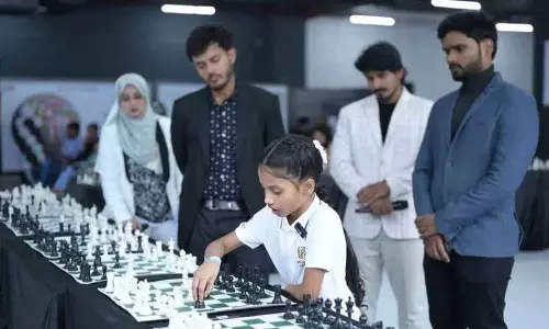 शतरंज के 8वें खिलाड़ी निर्वी प्रद्युम्न ने रिकॉर्ड तोड़ प्रदर्शन से Hyderabad को चौंकाया