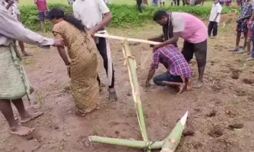 BREAKING: प्रेमी जोड़े को बैल की तरह हल में बांधकर खेत जुतवाया, कोड़े मारकर गांव से भगाया