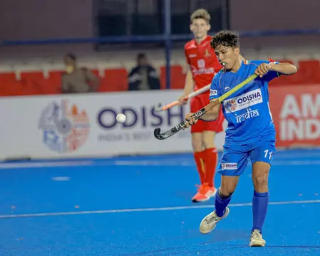 हॉकी : भारत ए ने फ्रांस को हराया, यूरोप दौरे पर दर्ज की लगातार तीसरी जीत हॉकी : भारत ए ने फ्रांस को हराया, यूरोप दौरे पर दर्ज की लगातार तीसरी जीत