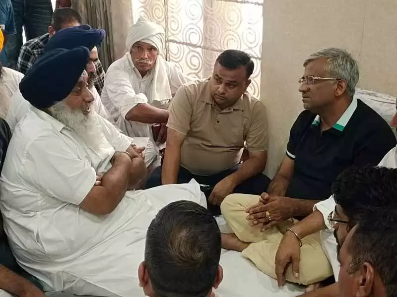 आप के सत्ता में आने के बाद अपराध बढ़े: Badal आप के सत्ता में आने के बाद अपराध बढ़े: Badal