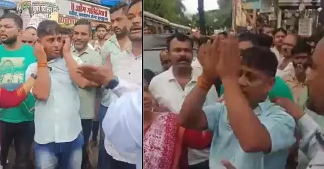 महाराष्ट्र में भाषा विवाद, मराठी न बोलने पर ऑटो चालक की पिटाई महाराष्ट्र में भाषा विवाद, मराठी न बोलने पर ऑटो चालक की पिटाई
