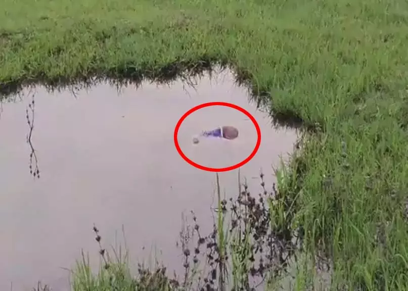 CG BREAKING: 2 फीट गहरे गड्ढे में मिली मासूम की लाश, फैली सनसनी CG BREAKING: 2 फीट गहरे गड्ढे में मिली मासूम की लाश, फैली सनसनी