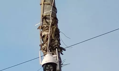Police ने रादौर में 8 सौर ऊर्जा संचालित सीसीटीवी कैमरे लगाए