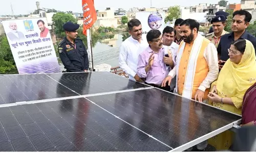 सरकार एक लाख परिवारों की छतों पर सौर ऊर्जा प्रणाली स्थापित करेगी मुख्यमंत्री