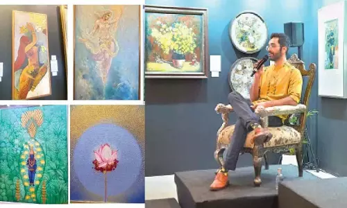 हैदराबाद में कला और इतिहास का एक ताना-बाना  रहा है उभर