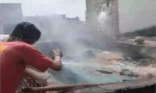 Haryana: खाना बनाते समय सिलेंडर विस्फोट,मची हड़कंप
