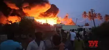 Tamil Nadu में ट्रेन में भीषण आग लगने से लोगों को निकाला गया; चेन्नई रेल यातायात बाधित