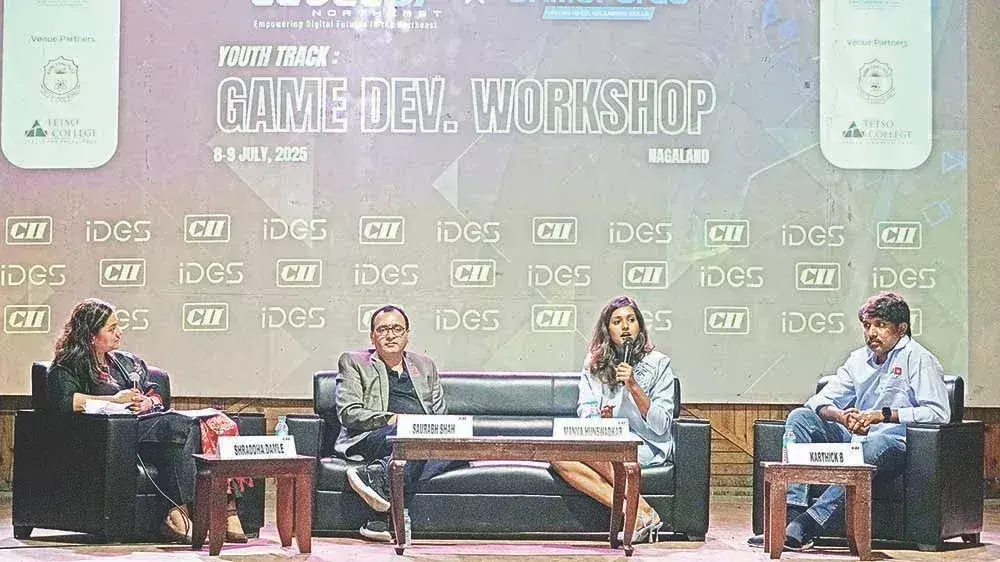 Nagaland में गेमिंग और रचनात्मक तकनीक कार्यक्रम का आयोजन Nagaland में गेमिंग और रचनात्मक तकनीक कार्यक्रम का आयोजन