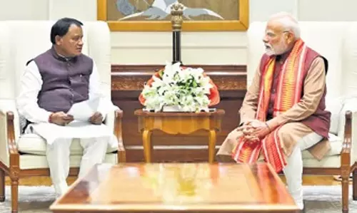 कैबिनेट फेरबदल की बातचीत के बीच CM माझी ने प्रधानमंत्री से मुलाकात की