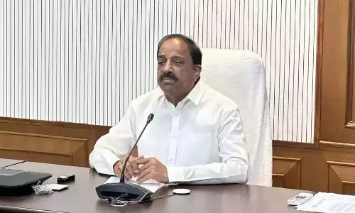 Telangana: वन महोत्सव अभियान में प्रदूषण नियंत्रण मंत्री द्वारा पौधारोपण Telangana: वन महोत्सव अभियान में प्रदूषण नियंत्रण मंत्री द्वारा पौधारोपण