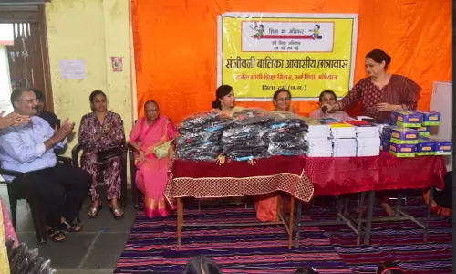 बेटियों की शिक्षा में नहीं आएगी बाधा, जीई फाउंडेशन ने दिए उपहार