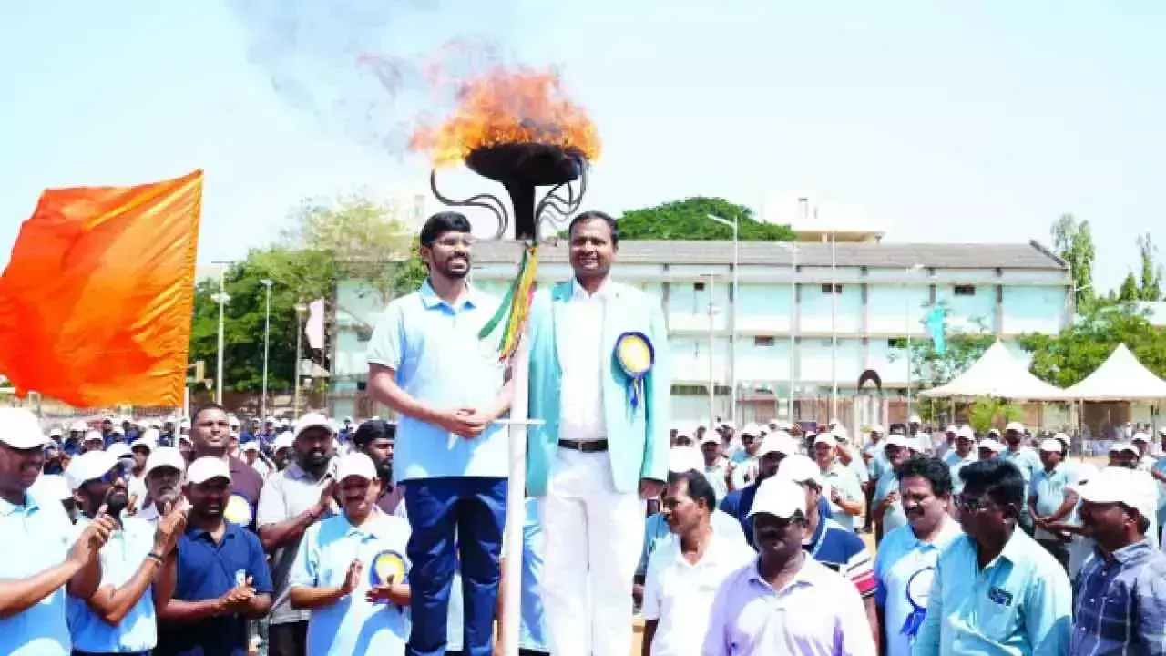 Andhra: 10वें राजस्व खेलकूद एवं सांस्कृतिक सम्मेलन का उद्घाटन