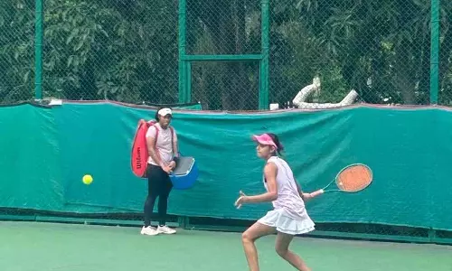 टेनिस रैंकिंग टूर्नामेंट में मानवी ने शीर्ष वरीयता प्राप्त Anjali को हराया टेनिस रैंकिंग टूर्नामेंट में मानवी ने शीर्ष वरीयता प्राप्त Anjali को हराया