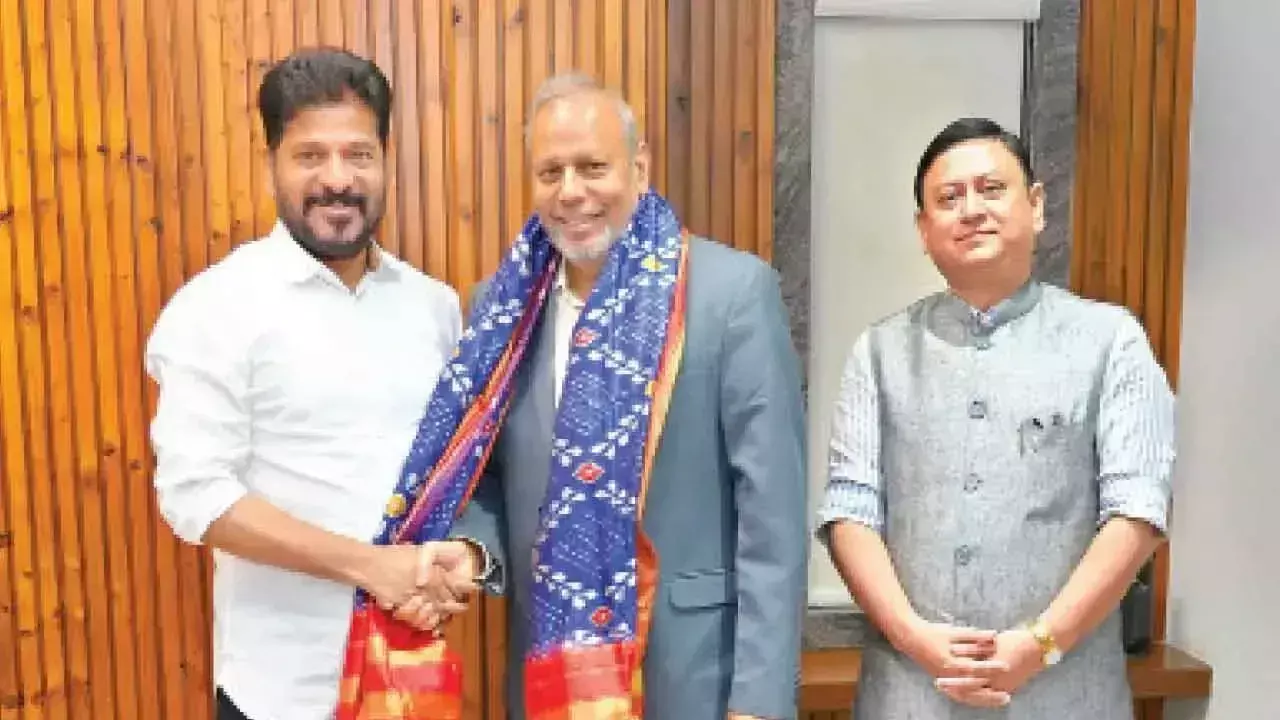 Telangana: मुख्यमंत्री रेवंत ने सहकारी संघवाद पर जोर दिया Telangana: मुख्यमंत्री रेवंत ने सहकारी संघवाद पर जोर दिया