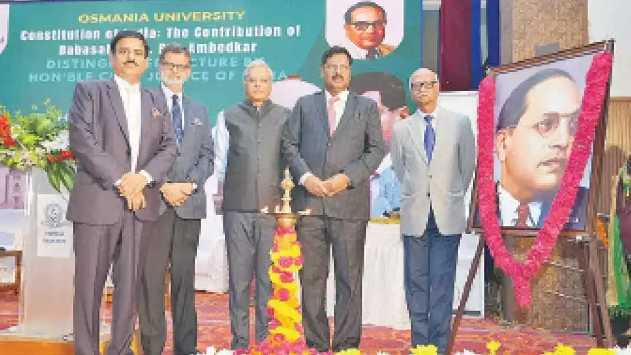 संविधान अंबेडकर के दृष्टिकोण को प्रतिबिंबित करता है: CJI गवई