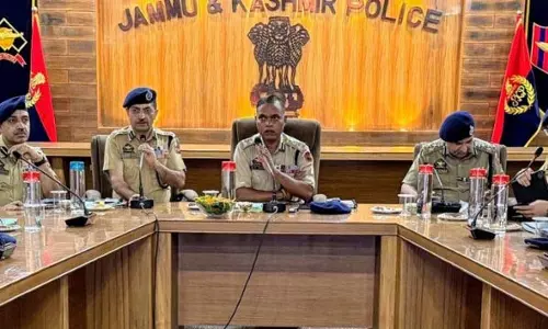 IGP ने जम्मू जिले में अपराध परिदृश्य की समीक्षा की