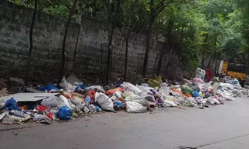 कचरा हटाने में सफाई कर्मचारियों की लापरवाही