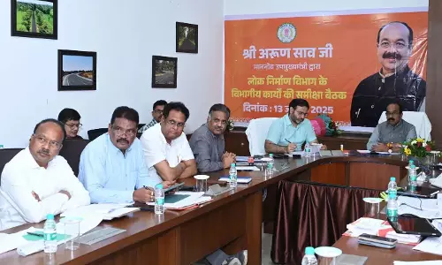 डिप्टी सीएम अरुण साव ने की लोक निर्माण विभाग की समीक्षा