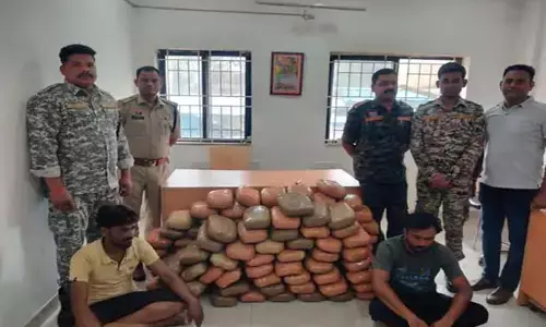 सीक्रेट चैंबर में छिपाकर ले जा रहे थे 120 किलो गांजा, दो अंतरराज्यीय तस्कर गिरफ्तार