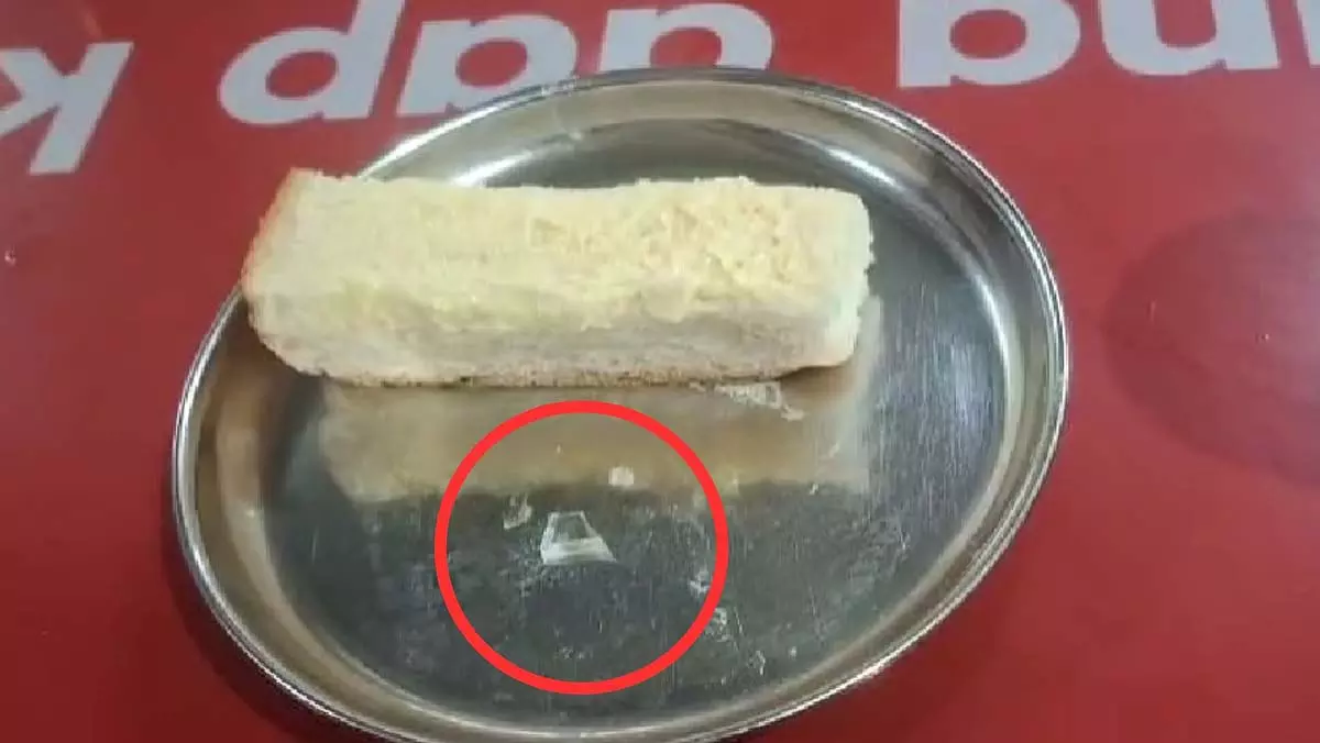 बन मस्का में कांच का टुकड़ा मिलने के बाद FDA ने गुडलक कैफे का लाइसेंस निलंबित किया बन मस्का में कांच का टुकड़ा मिलने के बाद FDA ने गुडलक कैफे का लाइसेंस निलंबित किया
