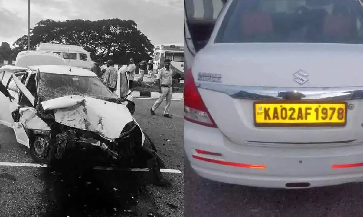 Bengaluru-मैसूर एक्सप्रेसवे पर तेज रफ्तार कार के दुर्घटनाग्रस्त होने से चार लोगों की मौत Bengaluru-मैसूर एक्सप्रेसवे पर तेज रफ्तार कार के दुर्घटनाग्रस्त होने से चार लोगों की मौत
