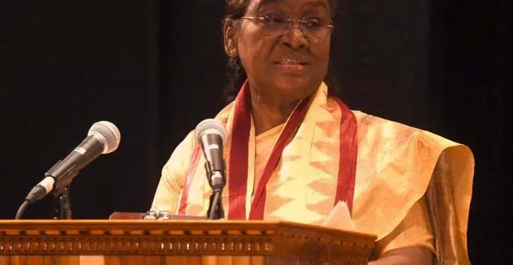 राष्ट्रपति द्रौपदी मुर्मू सोमवार से ओडिशा के दो दिवसीय दौरे पर राष्ट्रपति द्रौपदी मुर्मू सोमवार से ओडिशा के दो दिवसीय दौरे पर
