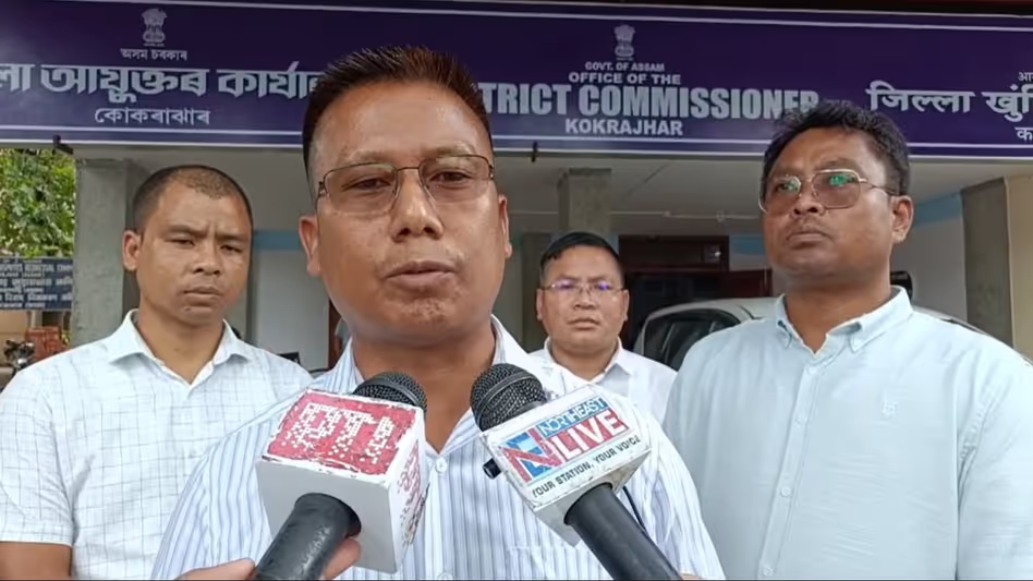 ABSU ने बोडो में बीटीसी मतदाता सूची की मांग की, असम चुनाव आयोग को ज्ञापन सौंपा ABSU ने बोडो में बीटीसी मतदाता सूची की मांग की, असम चुनाव आयोग को ज्ञापन सौंपा