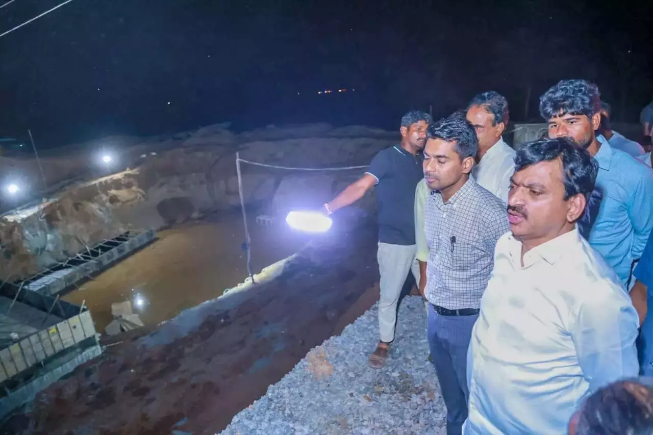 NS लेफ्ट कैनाल से आज पानी छोड़ा जाएगा: पोंगुलेटी NS लेफ्ट कैनाल से आज पानी छोड़ा जाएगा: पोंगुलेटी