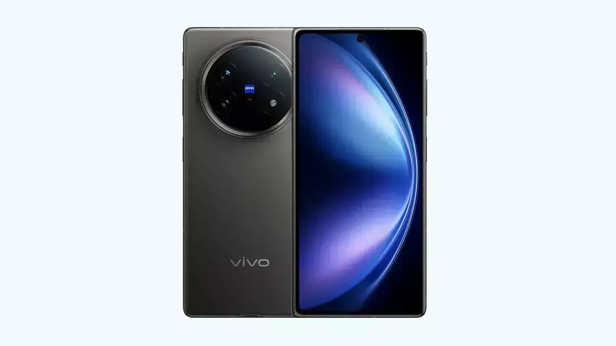 Vivo X Fold 5 भारत में 6000mAh बैटरी, ट्रिपल 50MP कैमरा के साथ लॉन्च Vivo X Fold 5 भारत में 6000mAh बैटरी, ट्रिपल 50MP कैमरा के साथ लॉन्च