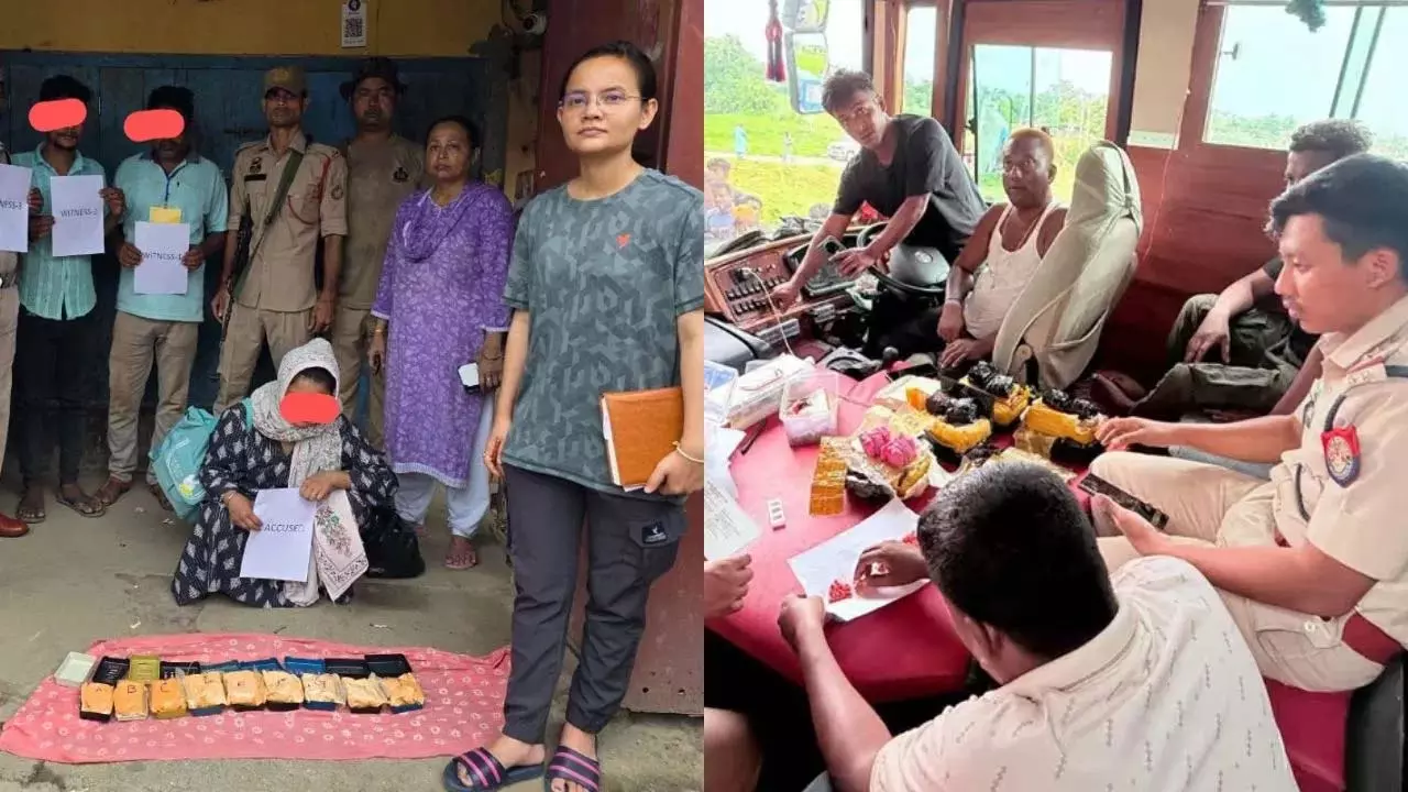 Assam पुलिस ने दो जिलों से 15 करोड़ रुपये मूल्य की ड्रग्स जब्त की Assam पुलिस ने दो जिलों से 15 करोड़ रुपये मूल्य की ड्रग्स जब्त की