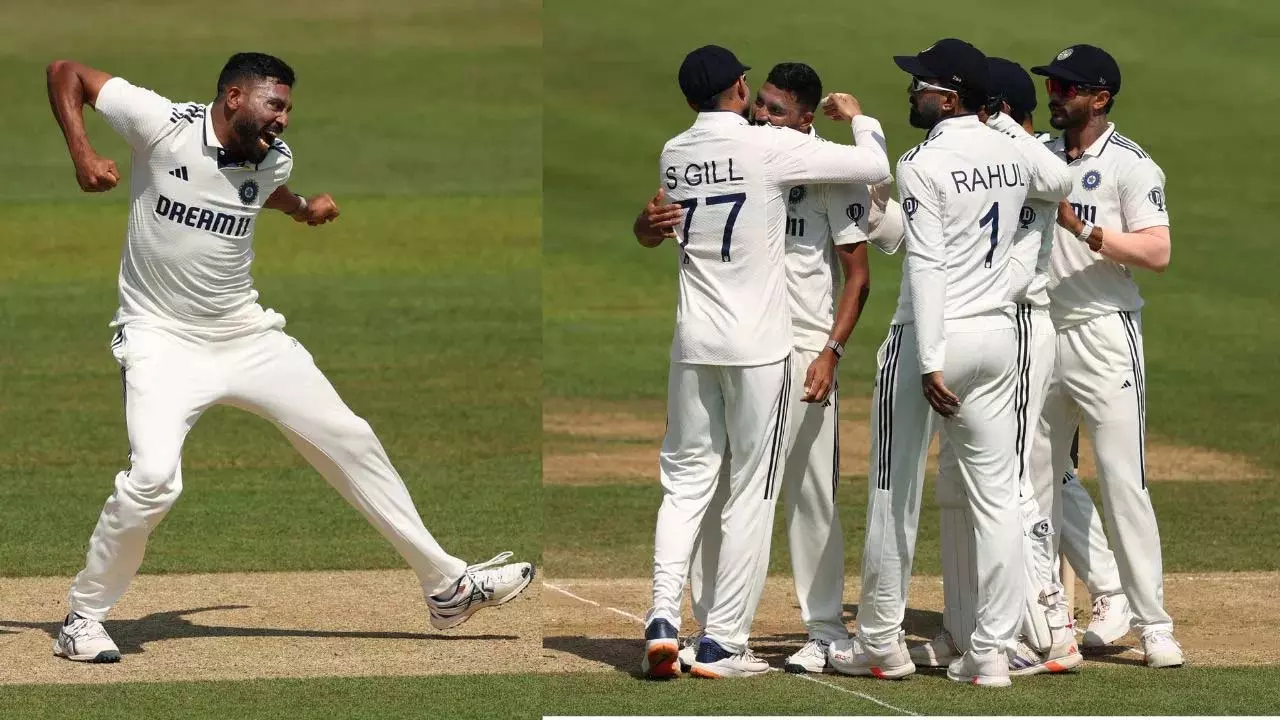 Lord Test में अपनी गलती की सजा भुगत रहे मोहम्मद सिराज Lord Test में अपनी गलती की सजा भुगत रहे मोहम्मद सिराज