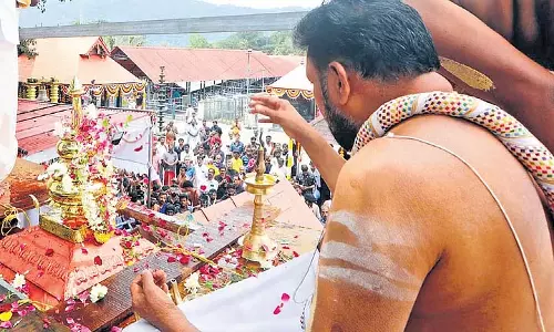 सबरीमाला में नवग्रह मंदिर की प्राण-प्रतिष्ठा की गई