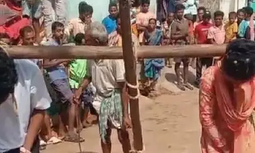 Odisha : आदिवासी जोड़े को रीति-रिवाजों के उल्लंघन पर हल खींचने की सजा