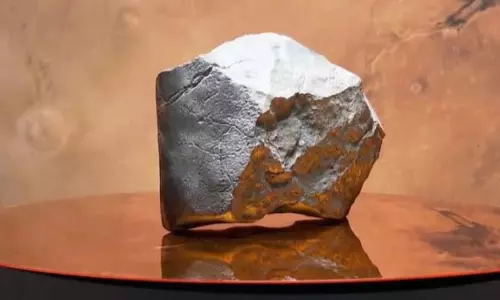 अनमोल या सिर्फ़ एक चट्टान? विशाल मंगल उल्कापिंड की होगी नीलामी अनमोल या सिर्फ़ एक चट्टान? विशाल मंगल उल्कापिंड की होगी नीलामी