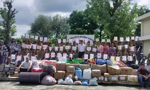 दिल एकजुट, हाथ आगे बढ़े, Nalti School ने सेराज घाटी के लिए राहत अभियान का नेतृत्व किया दिल एकजुट, हाथ आगे बढ़े, Nalti School ने सेराज घाटी के लिए राहत अभियान का नेतृत्व किया