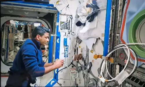 Andhra: 15 जुलाई को गगनयात्री शुक्ल की वापसी के लिए मंच तैयार Andhra: 15 जुलाई को गगनयात्री शुक्ल की वापसी के लिए मंच तैयार